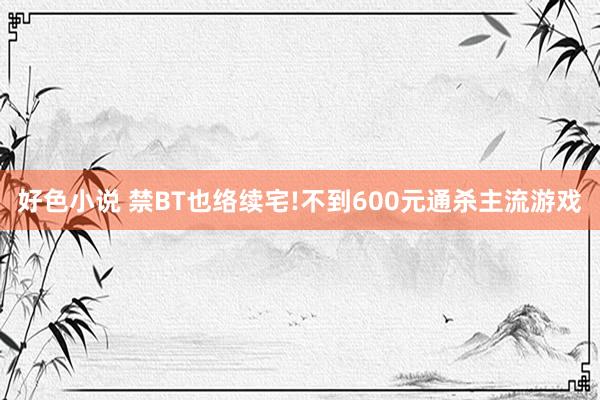 好色小说 禁BT也络续宅!不到600元通杀主流游戏